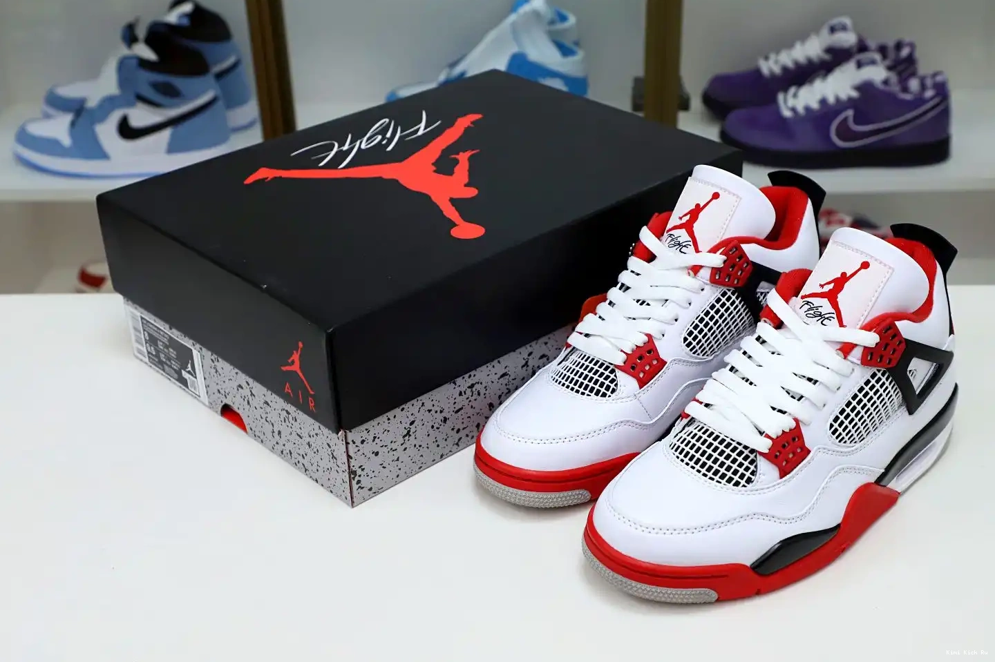 RETRO 'FIRE JORDAN RED' 2012 AIR Kimikick 4 0712